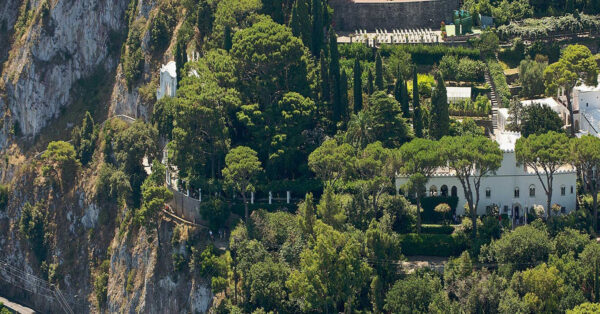 Il giardino della Villa di San Michele a Capri