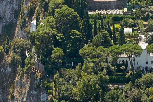 Il giardino della Villa di San Michele a Capri