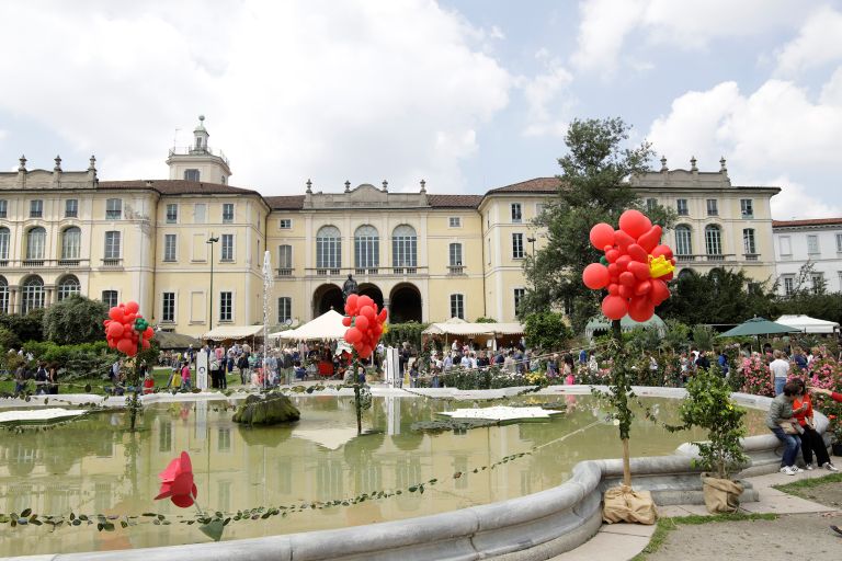 La fontana allestita a Orticola 205